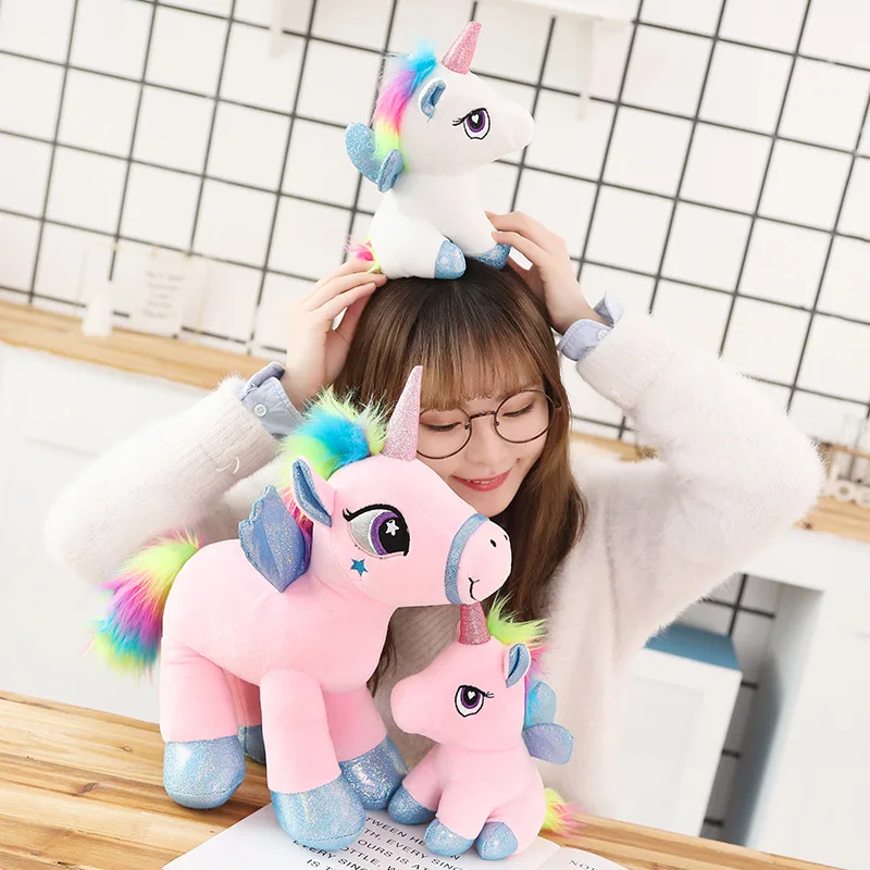 40cm Soft Unicorn Plush Stuffed Toy 4 40cm Soft Unicorn Plush Stuffed Toy - Image 2