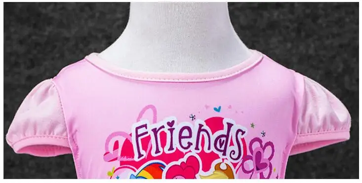 Summer Unicorn Girl Rainbow Dresses 5 Summer Unicorn Girl Rainbow Dresses - Image 3