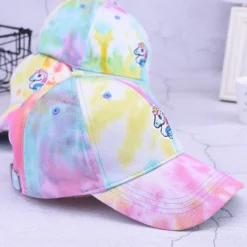 Heart Unicorn Baseball Hat 11 Heart Unicorn Baseball Hat -Unicorn Fashion 2018 New Harajuku Girls Heart Unicorn Institute Wind Baseball Hat Summer Cartoon Sweet Cute Curved CaP 4