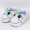 Winter Unicorn Plush Slippers -Unicorn Fashion 2018 Winter Warm Indoor Slippers Cute Cartoon Plush Unicorn Slippers for Grown Ups Unisex Home Slippers