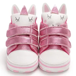 Toddler Unicorn Shoes -Unicorn Fashion 2019 Brand New Newborn Kid Baby Girl Boy Cartoon Unicorn Snow Shoes Winter Soft Sole Prewalker 2