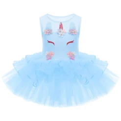 Cute Unicorn Ballet Tutu Dress -Unicorn Fashion 2019 Cute Unicorn Style Girls Ballet Dance Tutu Dress Cosplay Costume Gymnastics Leotard for Kid Child 3