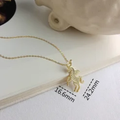 Silver Unicorn Pendant Necklaces -Unicorn Fashion 2019 New Fashion Real Silver Unicorn Pendant Necklaces For Women 100 925 Sterling Silver Cute Pegasus 2