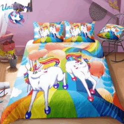 Unicorn And Friend Bedding Set