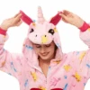 Pink Heart Unicorn Costume Onesie For Women -Unicorn Fashion 23