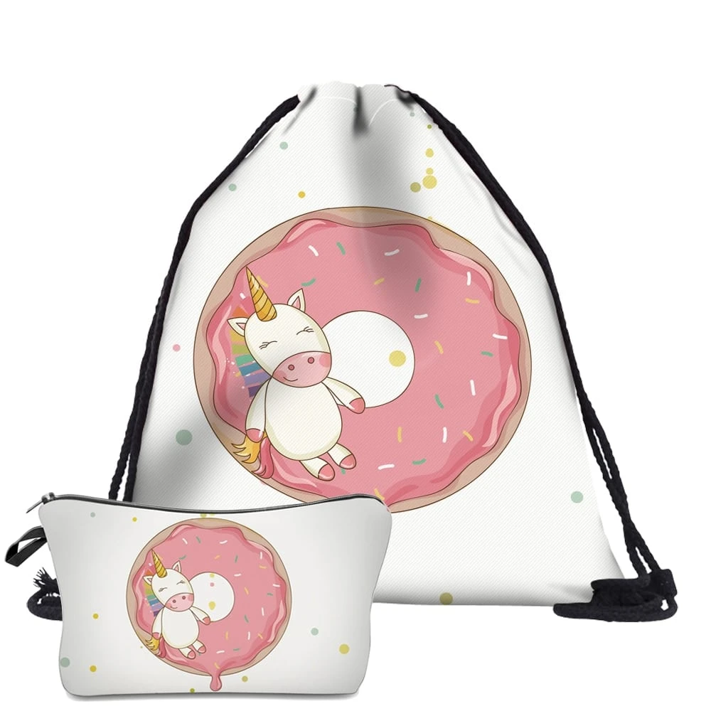 3D Printing Unicorn Drawstring Bags And Cosmestic Bag 3 3D Printing Unicorn Drawstring Bags And Cosmestic Bag