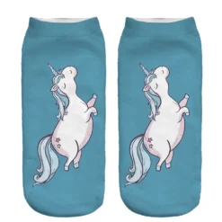 3D Printing Aqua Unicorn Socks
