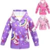 Colorful Unicorn Hooded Jackets -Unicorn Fashion 254423 z6dd6s