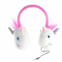 Kids Unicorn Headphones Wired Eearphones -Unicorn Fashion 25501 7ea547