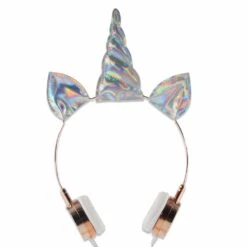 Girls Lovely Sparky Unicorn Wired Headphones
