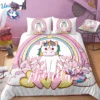 Personalized Custom Baby Unicorn Bedding Set -Unicorn Fashion 261