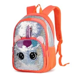 Glitter Sequins Unicorn School Backpack -Unicorn Fashion 264611 c6knww