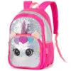Glitter Sequins Unicorn School Backpack -Unicorn Fashion 264611 iura6y