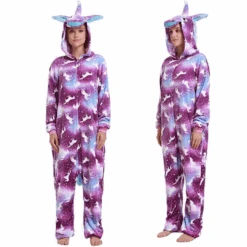 Purple Star Unicorn Costume Onesie For Women -Unicorn Fashion 27