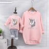 Mother And Daughter Unicorn Sweatshirt -Unicorn Fashion 28483 604c90