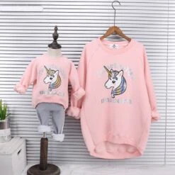 Mother And Daughter Unicorn Sweatshirt