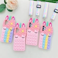 Unicorn Pop Fidget Phone Case (Samsung)