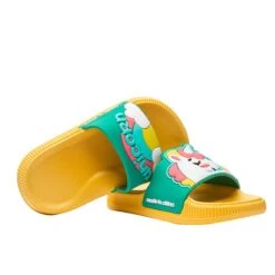 Unicorn Cartoon Colorful Flip-Flops -Unicorn Fashion 285962 rvbs3n