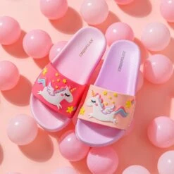 Rainbow Unicorn Summer Slippers For Girl 12 Rainbow Unicorn Summer Slippers For Girl -Unicorn Fashion 286023 qpxff7