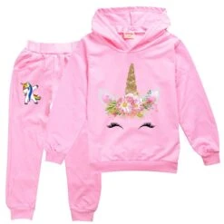Unicorn Children Sweater + Casual Pants Suit -Unicorn Fashion 297391 2wfttr