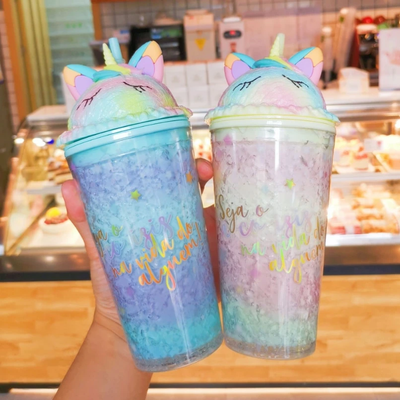 Unicorn Glittering Water Bottle 4 Unicorn Glittering Water Bottle - Image 2