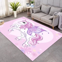 Ice Cream Unicorn Themed Sherpa Fleece Blanket