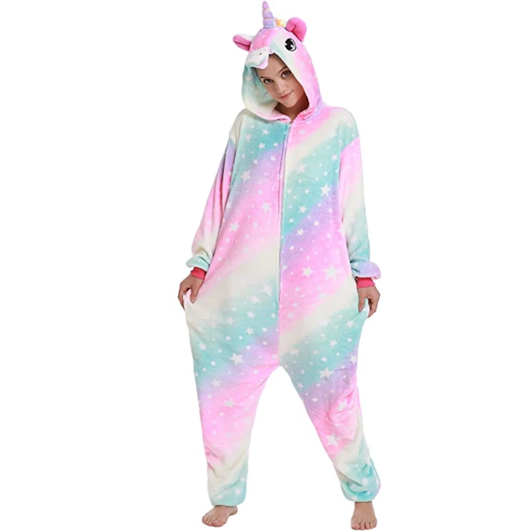 Pastel Unicorn Onesie Costume Pyjamas 5 Pastel Unicorn Onesie Costume Pyjamas - Image 3
