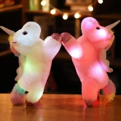 38cm LED Light Up Unicorn Plush Toy -Unicorn Fashion 301977 lsu49l