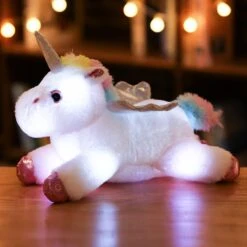 38cm LED Light Up Unicorn Plush Toy
