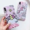 Candy Color Unicorn Phone Case For IPhone -Unicorn Fashion 30225 a93c80