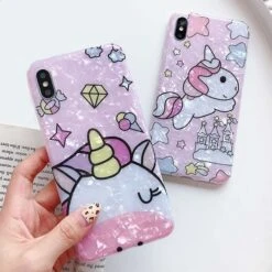 Candy Color Unicorn Phone Case For IPhone