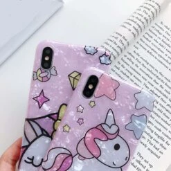 Candy Color Unicorn Phone Case For IPhone -Unicorn Fashion 30225 bec488