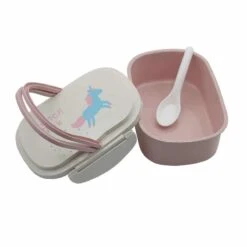 Unicorn Bento Boxes With Handle Spoon -Unicorn Fashion 31254 7684b2