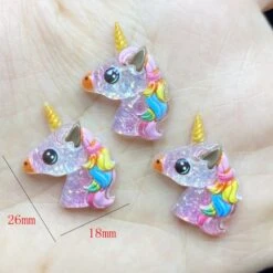 10pcs DIY Unique Cute Unicorn Charm Figure -Unicorn Fashion 340959 rt2kfd