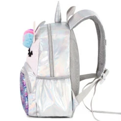Holographic Unicorn Sequins School Backpack -Unicorn Fashion 341236 iyzima