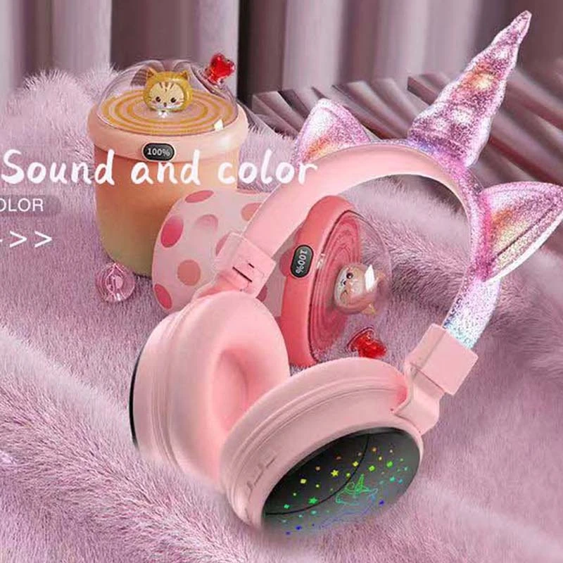 Unicorn Built-in Microphone Wireless Headphone 5 Unicorn Built-in Microphone Wireless Headphone - Image 3