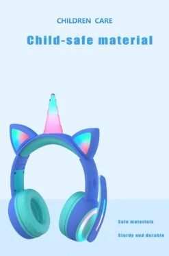 Cartoon Unicorn Bluetooth 5.0 Headphone -Unicorn Fashion 349107 dnt7kx