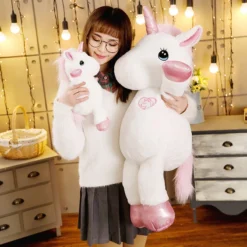Chubby Unicorn Plush Toy -Unicorn Fashion 35 80cm Lovely Unicorn Plush Toy Stuffed Kawaii Soft Unicorn Plush Toys for Children Creative Birthday 4
