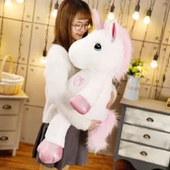 Chubby Unicorn Plush Toy -Unicorn Fashion 35 80cm Lovely Unicorn Plush Toy Stuffed Kawaii Soft Unicorn Plush Toys for Children Creative Birthday 5