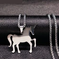 Unicorn Stainless Steel Necklace