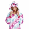 Blue Purple Unicorn Onesie Costume For Girls -Unicorn Fashion 36