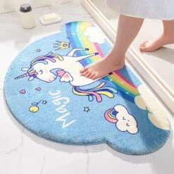 Fantasy Magic Unicorn Series Soft Mats Rugs Home Entrance Carpet -Unicorn Fashion 366452 tr9xrz