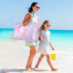 Holographic Tie-Dye Women Tote Bag -Unicorn Fashion 378371 0qptf5