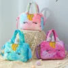 Soft Plush Unicorn Trendy Totes Bag For Kids -Unicorn Fashion 378402 2836ae
