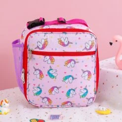 Cartoon Unicorn Portable Insulated Lunch Bag -Unicorn Fashion 378712 dabdu8