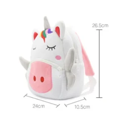 3D Cartoon Unicorn Backpack Kindergarten Schoolbag -Unicorn Fashion 3D Cartoon For Girls Boys Animal Lovely Unicorn Backpack Baby Kids School Bags Plush Children Backpacks 5
