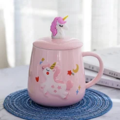 Creative Unicorn Ceramic Coffee Mugs