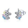 Unicorn Memory Stud Earrings -Unicorn Fashion 40887 ce17a3