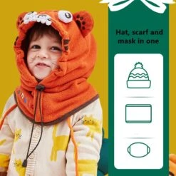 Unicorn Kids Fleece Windproof Full Face Mask Cover -Unicorn Fashion 417046 eomqsm
