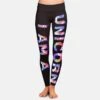 3D Print Unicorn Black Leggings -Unicorn Fashion 43824 0dab40